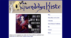 Desktop Screenshot of gwendolynkiste.com